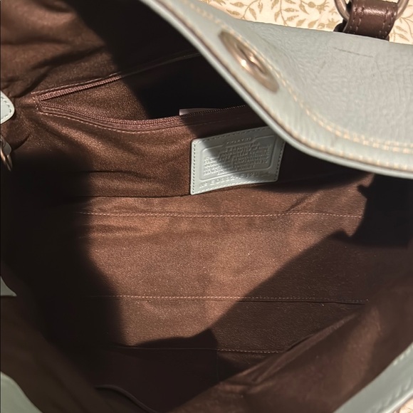 Coach Vintage Chelsea Satchel in Light Blue - EUC! - Picture 6 of 6